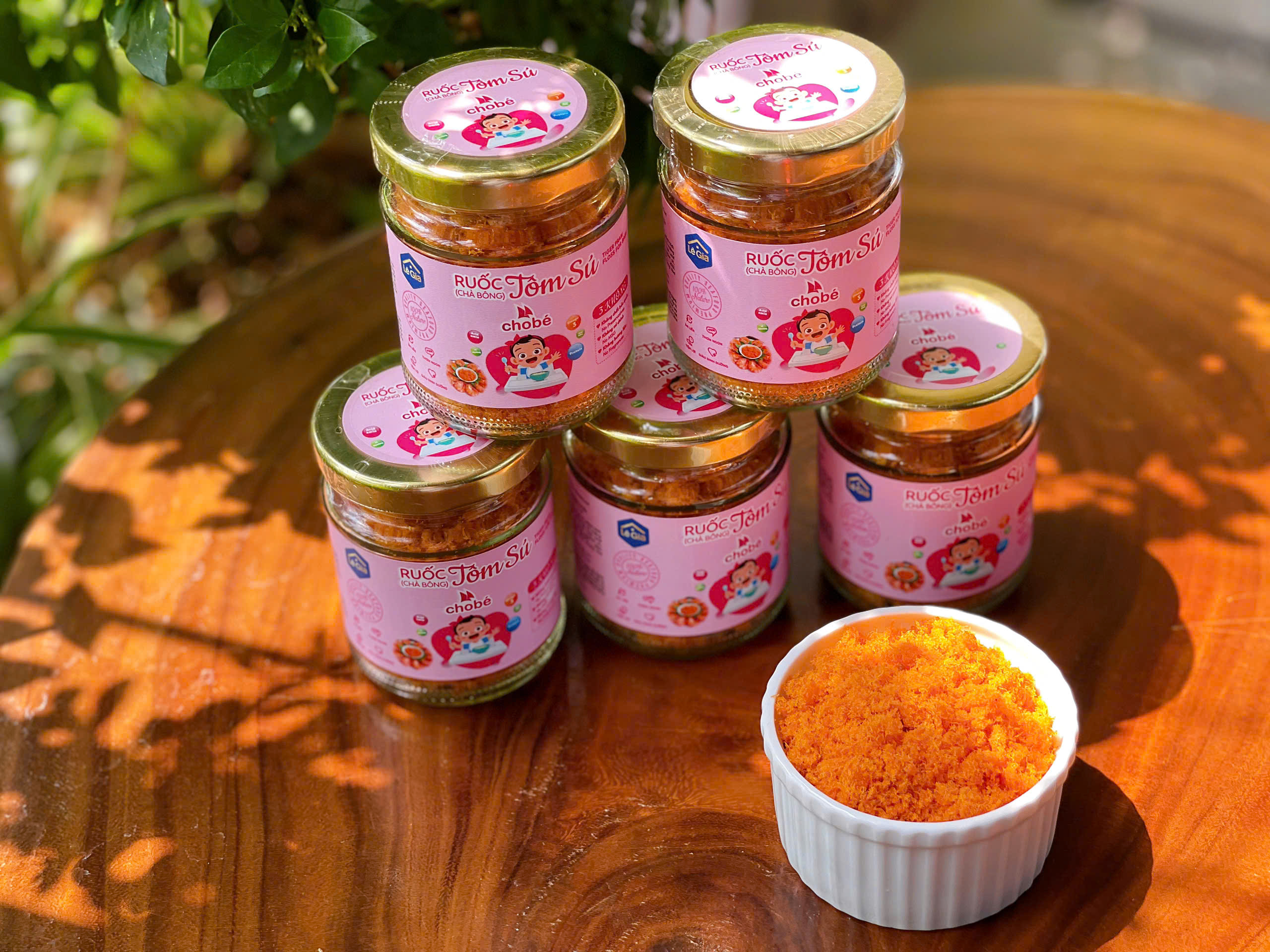 Ruốc tôm cho bé ăn dặm