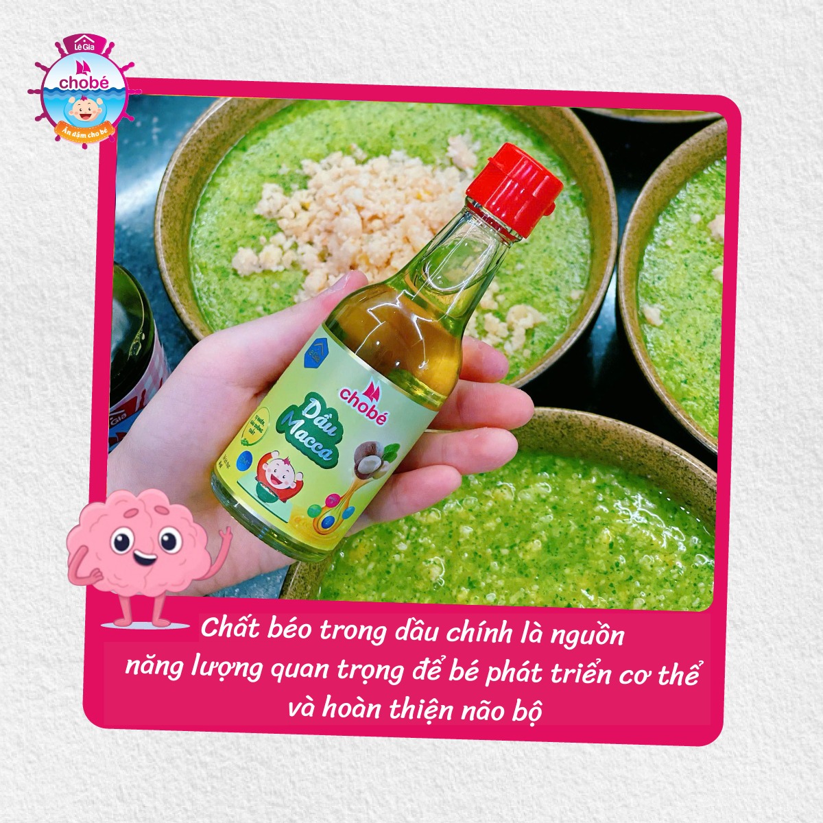 Khi nào bổ sung dầu ăn dặm cho bé