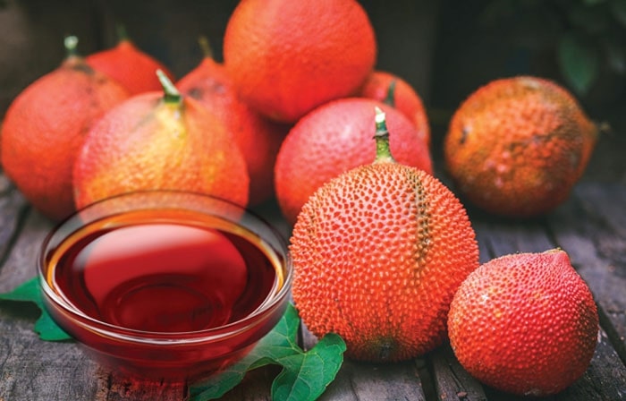 Cách làm dầu gấc cho bé ăn dặm