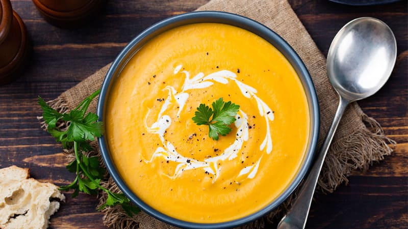 Súp bí đỏ cho bé ăn dặm, món ngon dễ làm