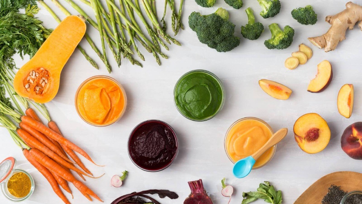 Thực đơn ngày đầu ăn dặm