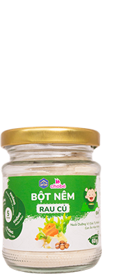 Hũ bột nêm ăn dặm cho bé vị Rau củ 60g