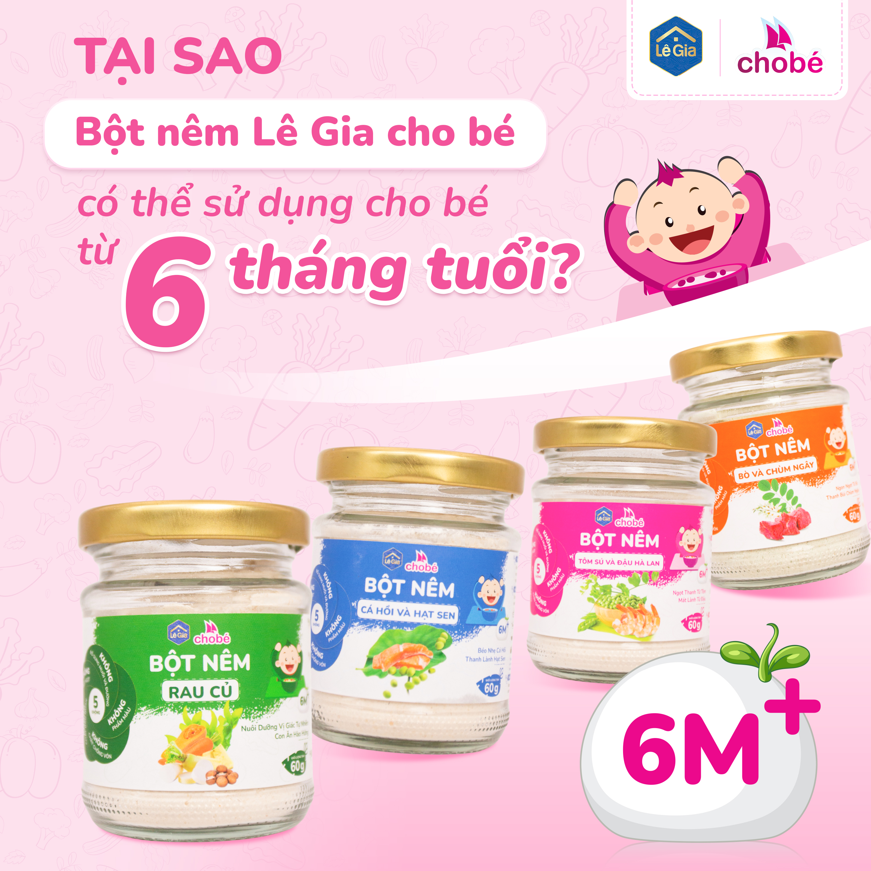 bột nêm cho bé Lê Gia